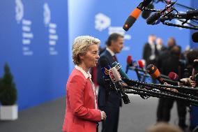 European Political Community Summit In Budapest: Arrivals