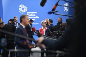 European Political Community Summit In Budapest: Arrivals