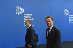 European Political Community Summit In Budapest: Arrivals