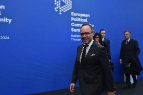 European Political Community Summit In Budapest: Arrivals