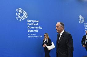 European Political Community Summit In Budapest: Arrivals