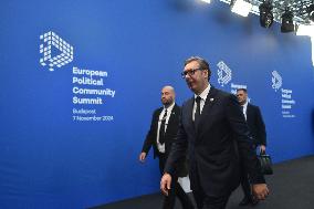 European Political Community Summit In Budapest: Arrivals