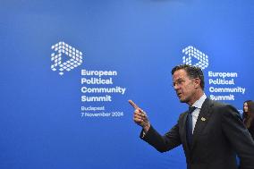 European Political Community Summit In Budapest: Arrivals