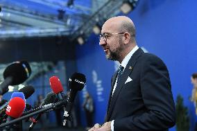 European Political Community Summit In Budapest: Arrivals