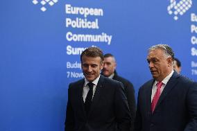 European Political Community Summit In Budapest: Arrivals