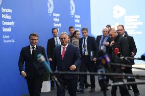 European Political Community Summit In Budapest: Arrivals