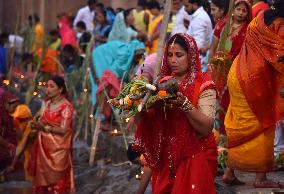 Chhath Puja Festival In Assam