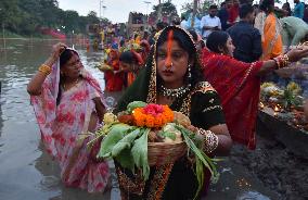 Chhath Puja Festival In Assam