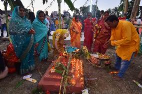 Chhath Puja Festival In Assam