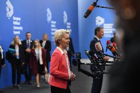 European Political Community Summit In Budapest: Arrivals