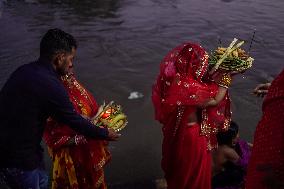 Hindu Devotees Celebrates Chhath Festival In Nepal.