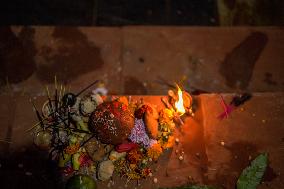 Hindu Devotees Celebrates Chhath Festival In Nepal.