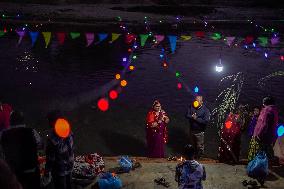 Hindu Devotees Celebrates Chhath Festival In Nepal.