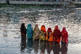 Hindu Devotees Celebrates Chhath Festival In Nepal.