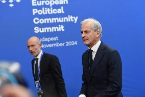 European Political Community Summit In Budapest: Arrivals