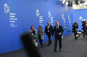 European Political Community Summit In Budapest: Arrivals