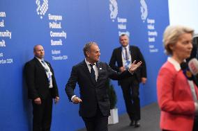 European Political Community Summit In Budapest: Arrivals