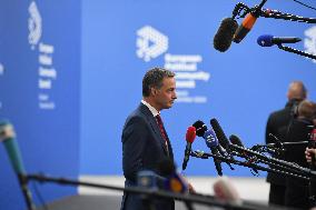 European Political Community Summit In Budapest: Arrivals