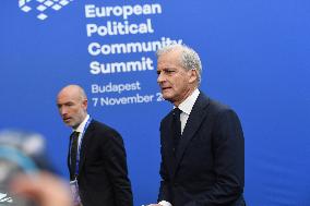 European Political Community Summit In Budapest: Arrivals