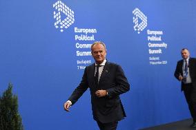 European Political Community Summit In Budapest: Arrivals