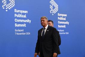 European Political Community Summit In Budapest: Arrivals