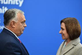 European Political Community Summit In Budapest: Arrivals