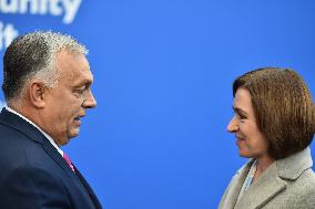 European Political Community Summit In Budapest: Arrivals