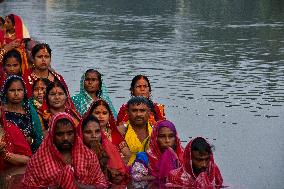 Chhath Puja Celebration In India : 2024