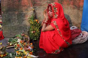 Chhath Puja Festival In Kolkata, India