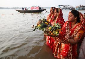 Chhath Puja Festival In Kolkata, India