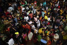 Chhath Puja Festival In Kolkata, India