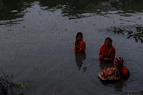 Chhath Puja Celebration In India : 2024