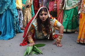 Chhath Puja Festival In Kolkata, India