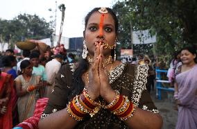 Chhath Puja Festival In Kolkata, India