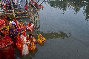 Chhath Puja Celebration In India : 2024