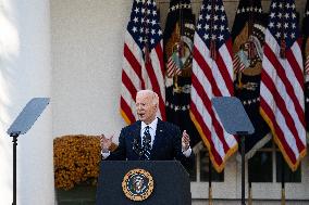 Biden addresses the nation on the election