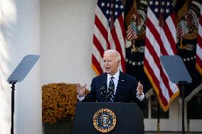 Biden addresses the nation on the election