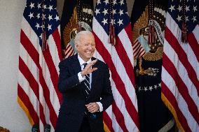 Biden addresses the nation on the election