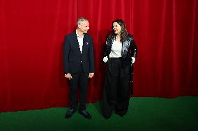 Juliette Binoche Inaugurates The Printemps Window Displays - Paris