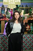 Juliette Binoche Inaugurates The Printemps Window Displays - Paris