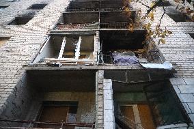 Consequences of Russian shelling in Kharkiv region