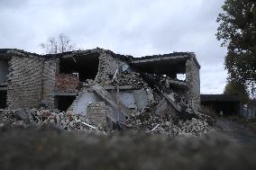 Consequences of Russian shelling in Kharkiv region