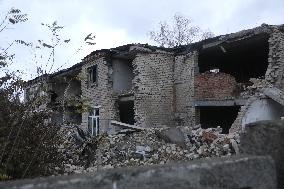 Consequences of Russian shelling in Kharkiv region