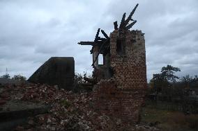 Consequences of Russian shelling in Kharkiv region