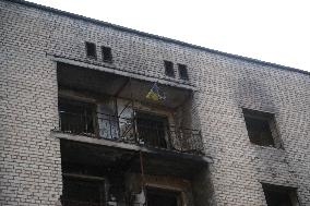 Consequences of Russian shelling in Kharkiv region