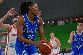 BASKET - Evento - Women's Euro Basket 2025 Qualifiers - Italy vs Czech Republic