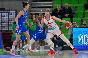 BASKET - Evento - Women's Euro Basket 2025 Qualifiers - Italy vs Czech Republic