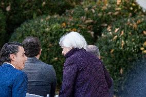 President Joe Biden Addressed The Nation For The Rose Garden