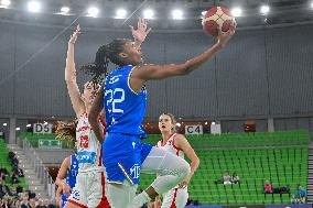 BASKET - Evento - Women's Euro Basket 2025 Qualifiers - Italy vs Czech Republic