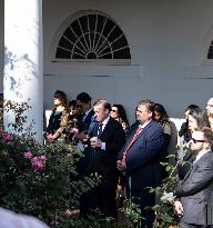 President Joe Biden Addressed The Nation For The Rose Garden